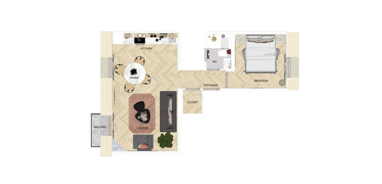 Newly Renovated Apartment With Balcony, Ac, Fiber Internet Μόντε Κάρλο Εξωτερικό φωτογραφία